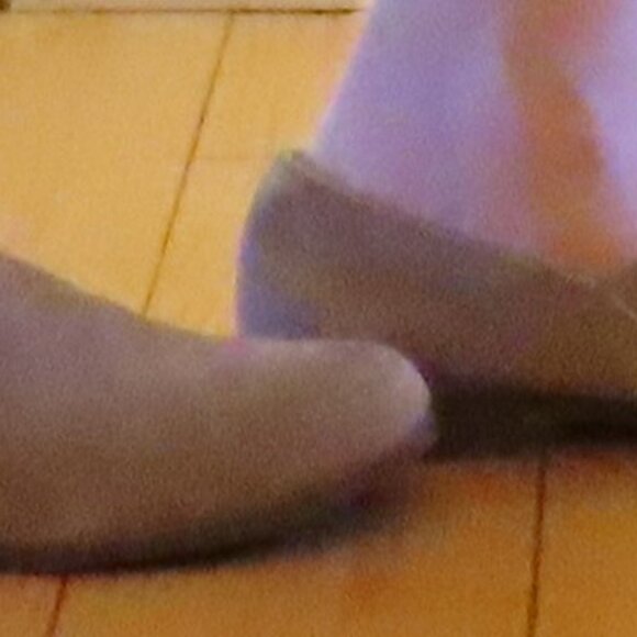 Franco Sarto Light Beige Suede Flats, size 10 - Picture 8 of 12